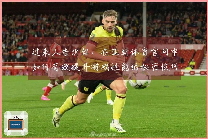 过来人告诉你，在亚新体育官网中如何有效提升游戏性能的秘密技巧